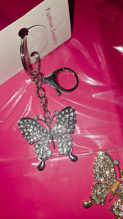 Butterfly Bag Charms/ Key Chains